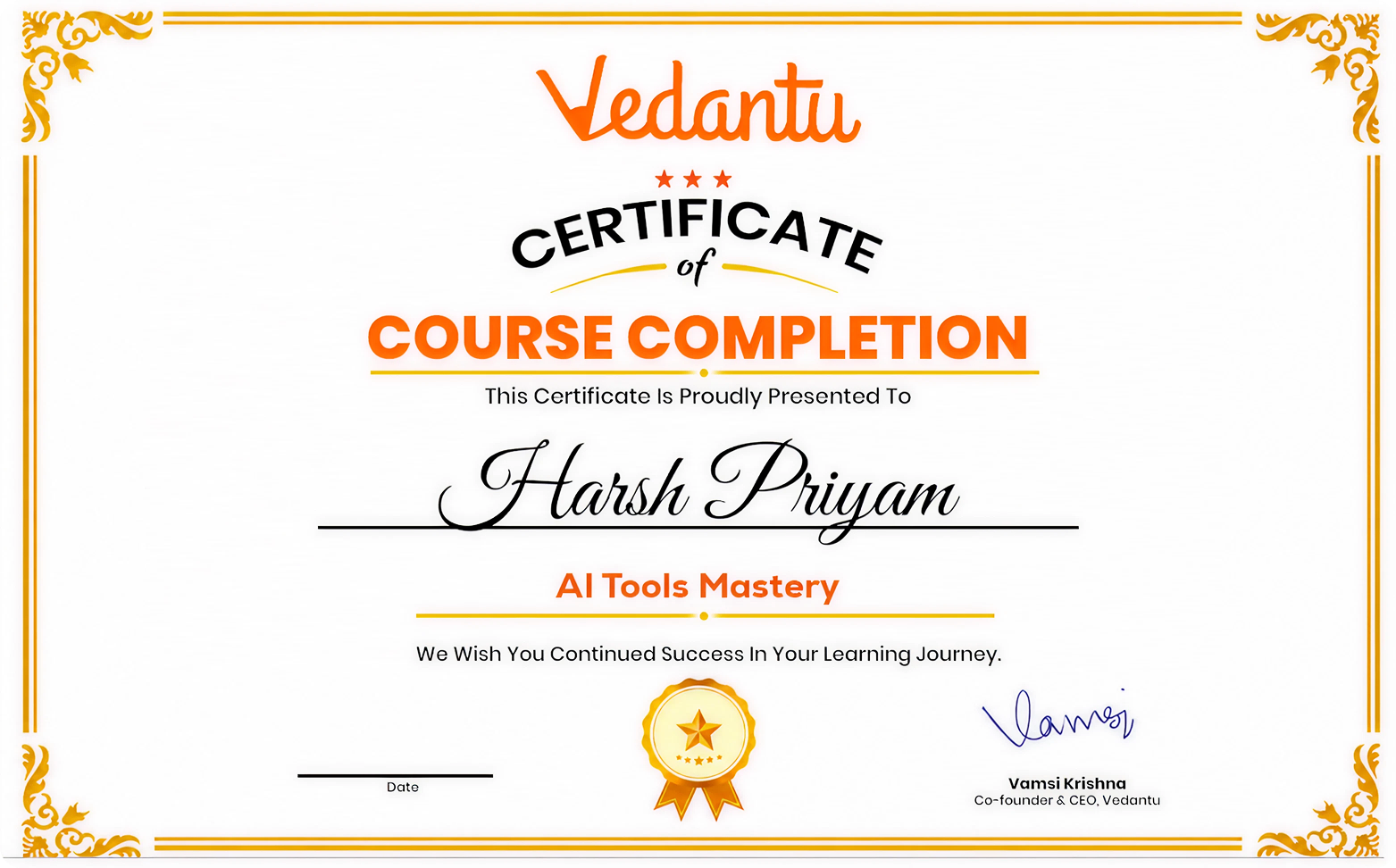 Certificate 2